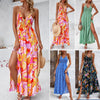 Image of Women's Holiday Printing Slip Dress Shopping