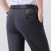 Image of Thin Ice Silk Leggings Plus Thick Anti-wrinkle Business Trousers Shopping