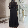 Image of Deep V-neck Dress European And American Elegant Fashion Simple Sexy Shopping