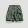 Image of Multi-pocket Work Pants Shorts Men's Fashionable Loose Straight Shopping