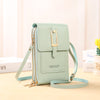 Image of Simple Transparent Touch Screen Phone Crossbody Bag Shopping