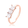 Image of Female Niche Zircon 925 Silver Ring Shopping