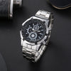 Image of Men's Super Running Racing Steel Belt Sports Suit Quartz Watch Shopping