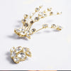 Image of Asymmetric High-profile Earrings European And American Earrings Retro Baroque Women Shopping