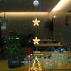 Image of Christmas 3pcs LED Light Star Xmas Tree Hanging Sucker Lamp Window Ornaments Decoration For Home Xmas Navidad New Year Decor Christmas Decorations Shopping