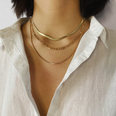 Punk Geometric Snake Bones Chain Multi-layer Necklace Shopping