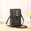 Image of Simple Transparent Touch Screen Phone Crossbody Bag Shopping