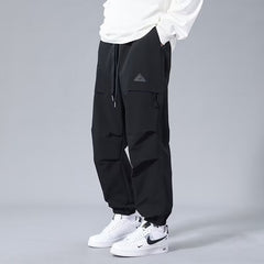 Men's Casual Baggy Straight Trousers Shopping