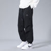 Image of Men's Casual Baggy Straight Trousers Shopping