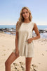 Image of Women's Loose Round Neck Vest Knitting Suit Shopping