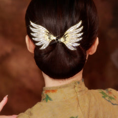 Golden Wings Hair Band Women Shopping