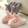 Image of Autumn And Winter High Heel Thick-soled Cotton Slippers Shopping