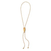 Image of Zircon Copper-plated Real Gold Necklace Color Retention Shopping