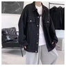 Image of Ins Autumn Loose-fitting Denim Clothes Jacket Shopping