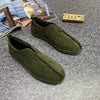 Image of Soft Comfortable Velvet Insulated Cotton-padded Shoes Shopping