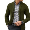 Image of Men's Cardigan Single-breasted Sweater Top Shopping