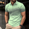 Image of Men's Fashion Plaid Short-sleeved Top Shopping