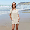 Image of Women's Crocheted Hollow Blouse Knitted Shopping