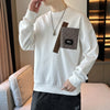 Image of Round Neck Bottoming Shirt Ins Casual Sweatshirt Loose Shopping