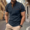 Image of Men's Short-sleeved Quick-dry Casual Polo Shirt Shopping