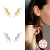 Image of S925 Sterling Silver Personalized Line Sun Light Fashion Stud Earrings Shopping