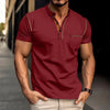 Image of Men's Short-sleeved Quick-dry Casual Polo Shirt Shopping