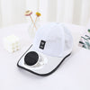 Image of Solar Charging Belt Fan Hat Men And Women Breathable Mesh Sun Protection Shopping