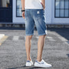 Image of Men's Loose Hole Denim Shorts Shopping