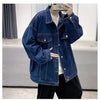 Image of Ins Autumn Loose-fitting Denim Clothes Jacket Shopping