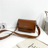 Image of Simple PU Small Square Student Fashion Casual All-match Shoulder Bag Shopping