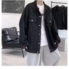 Image of Ins Autumn Loose-fitting Denim Clothes Jacket Shopping