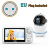 Image of 4.3 Inch Video Baby Monitor With Digital Zoom Surveillance Camera Auto Night Vision Two Way Intercom Babysitter Security Nanny Shopping