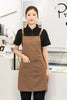 Image of Perfessional Kitchen Apron Women Waterproof Grill Apron With Pockets Mandil Woman Taller Waiter Apron Nail Salon Shopping