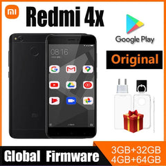 Xiaomi Redmi 4X smartphone Googleplay 4000mAh HD screen Snapdragon 435 13.0MP rear camera Shopping111