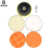 Image of Universal Car Polish Pad 3/4inch For M10/M14 Soft Wool Machine Waxing Polisher Car Body Polishing Discs Cleaning Accessories Shopping