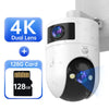 Image of JOOAN 3MP 5MP PTZ Wifi Camera 4K Dual Lens IP Camera AI Tracking Outdoor Security Surveillance Camera ONVIF Wireless CCTV Camera Shopping