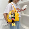 Image of 2023 New Disney Shoulder Bags Cartoons Mickey Mouse Nylon Bag Women Messenger Bag Cute Anime Fashion Handbag Gifts for A Girls Shopping