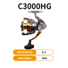 Image of Original SHIMANO SEDONA FI Spinning Fishing Reel 500-8000series 3+1BB Metal Spool Saltwater Reels Fishing Wheel Waterproof Pesca Shopping