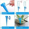 Image of Automatic Drip Irrigation System Self Watering Spike for Flower Plants Greenhouse Garden Adjustable Auto Water Dripper Device Shopping