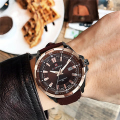 NAVIFORCE Mens Watches Top Luxury Brand Fashion Sport Watches Men Waterproof Quartz Clock Male Army Military Leather Wrist Watch