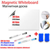 Image of A5 Magnetic Whiteboard Fridge Magnets Dry Wipe White Board Marker Writing Record Message Board Remind Memo Pad Kid Gift Kitchen Shopping