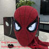 Image of New Spider-man:no Way Home Spider Man Mask Luxury Helmet Rechargeable Remote Eyes Movable Mask Cosplay Decoration Gift Toys Shopping