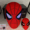 Image of Mascara Spiderman Headgear Cosplay Moving Eyes Electronic Mask Spider Man 1:1 Remote Control Elastic Toys for Adults Kids Gift Shopping