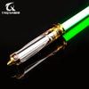 Image of TXQSABER Emperor Smooth Swing Lightsaber Metal Hilt Heavy Dueling 10 Soundfonts 12 Colors Change Force FOC Jedi Laser Sword Toys Shopping