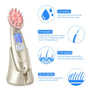 Image of Electric Laser Hair Growth Comb Anti Hair Loss Therapy Comb Infrared RF EMS Nano LED Red Light Vibration Massage Hair Care Brush Shopping