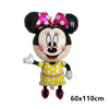 Image of Giant Disney Foil Balloon Mickey Mouse Balloons Minnie Birthday Party Decoration Kids Toy Baby Shower Ball Children Cartoon Gift Shopping