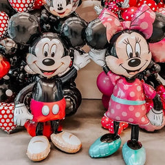 Giant Disney Foil Balloon Mickey Mouse Balloons Minnie Birthday Party Decoration Kids Toy Baby Shower Ball Children Cartoon Gift Shopping