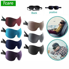 Tcare Soft Sleeping Mask 3D Sleeping Eye Masks Travel Rest Aid Eyes Cover Patch Paded Blindfold Eye Relax Massager Beauty Heath Shopping