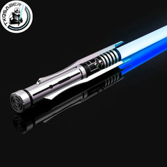 TXQSABER RVJ Smooth Swing Heavy Dueling NeoPixel Lightsaber Metal Hilt Color Changing Sounds Force Blaster Jedi Laser Sword Toys Shopping