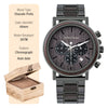 Image of BOBO BIRD Wooden Watch Men erkek kol saati Luxury Stylish Wood Timepieces Chronograph Military Quartz Watches Custom Wood Gift Shopping